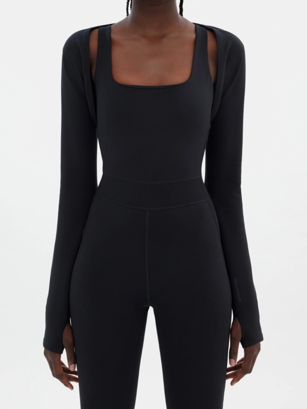 Girlfriend Collective Carmela Thumbhole Shrug